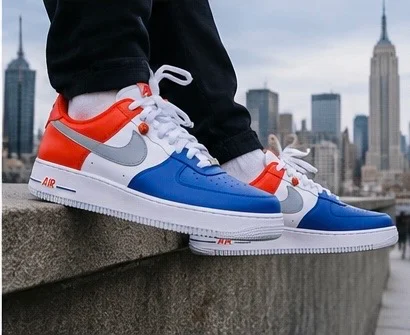 Knicks AF1 β NYC skyline view